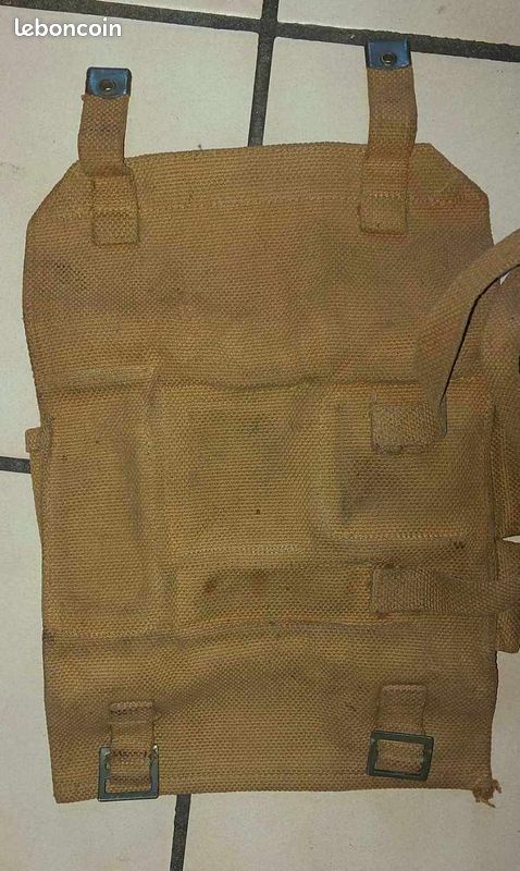 Housse De Moulinet WYERS & BREHIER – Beige, Vintage, Fabrication Française, Bon état