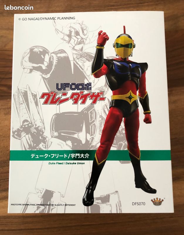 King Arts duke Fleed, Actarus GOLDORAK figurine neuve