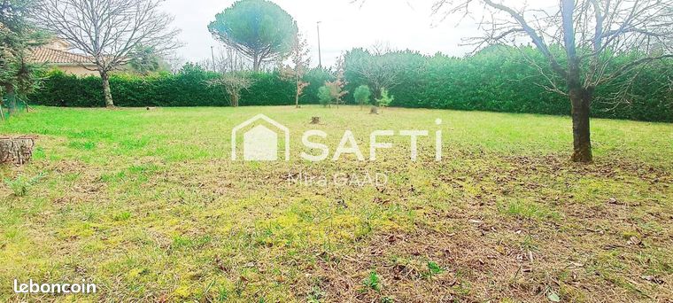 Terrain 850 m² MONTASTRUC-LA-CONSEILLERE