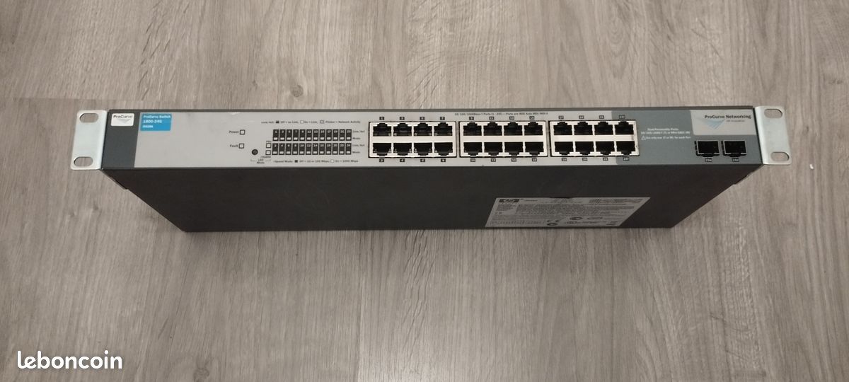 HP Procurve Switch 1800-24G J9028A (image 3)