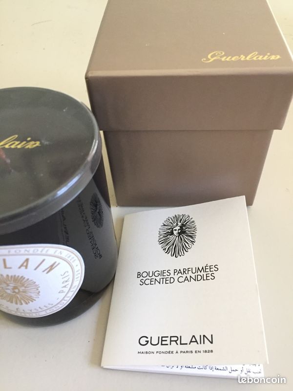 Bougie géante parfumée encens d'hiver - Guerlain – Personal Seller Paris
