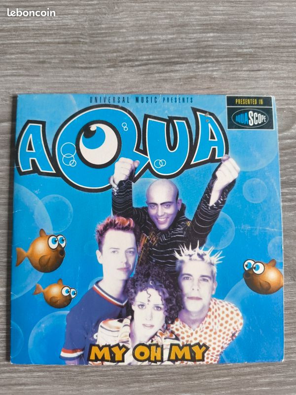 CD Single Aqua : My oh my (image 1)