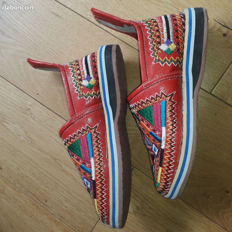 Chaussures marocaines colorées (image 3)