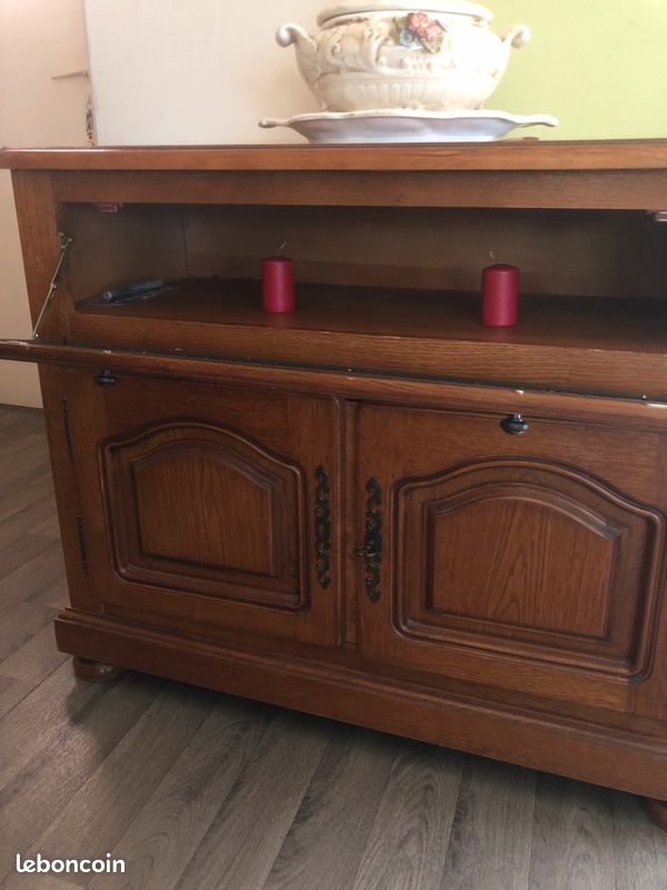 Meuble télévision bois (image 1)