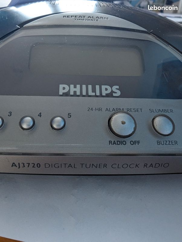 Radio réveil philips AJ 3720 (image 3)