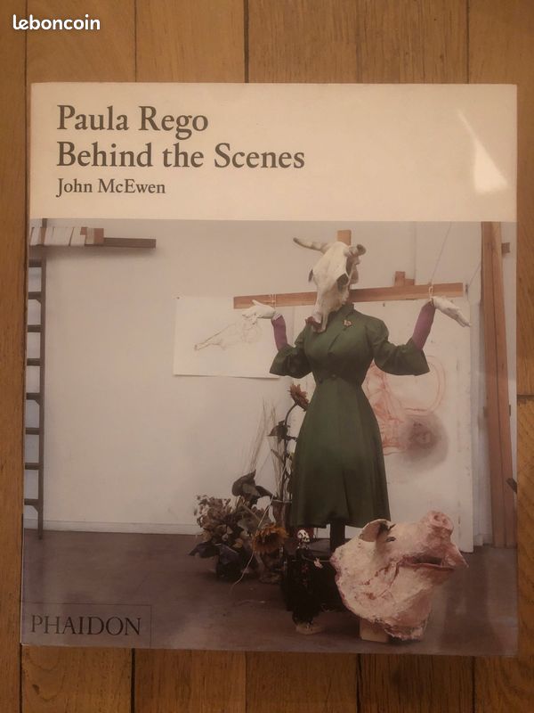Livre rare: Paula Rego, Behind the Scenes, phaidon, d