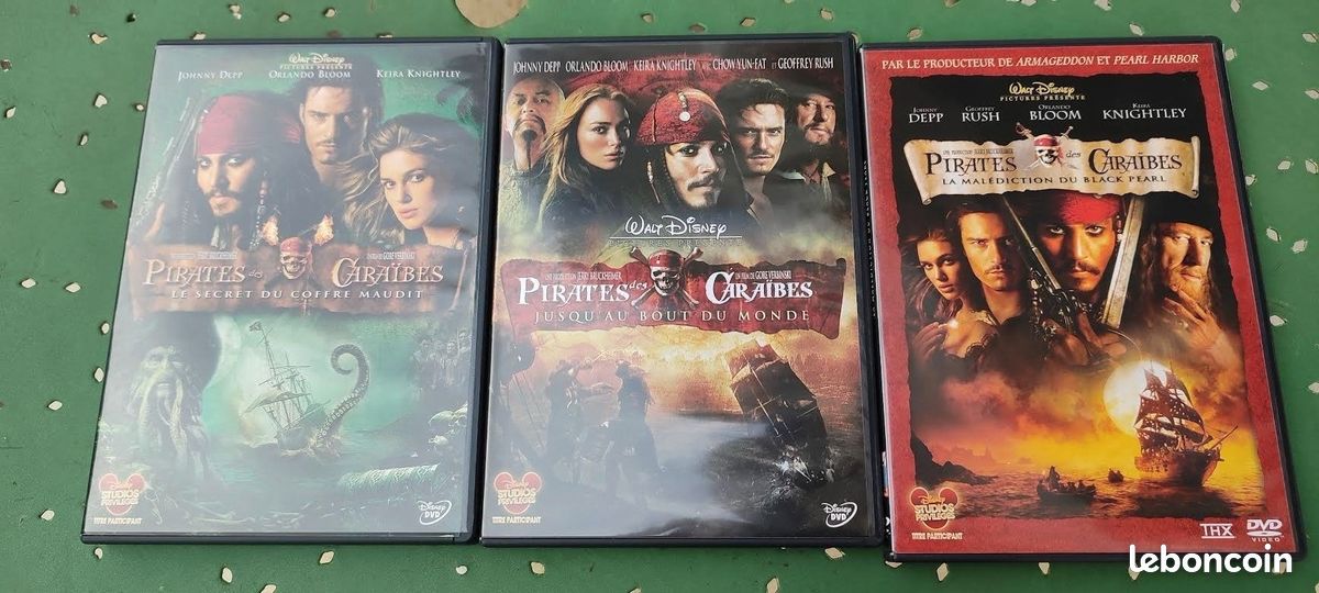 DVD coffret pirate des Caraïbes (image 1)