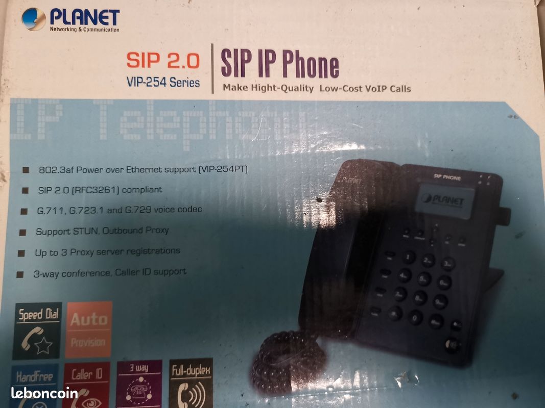 Téléphone IP PLANET (image 3)