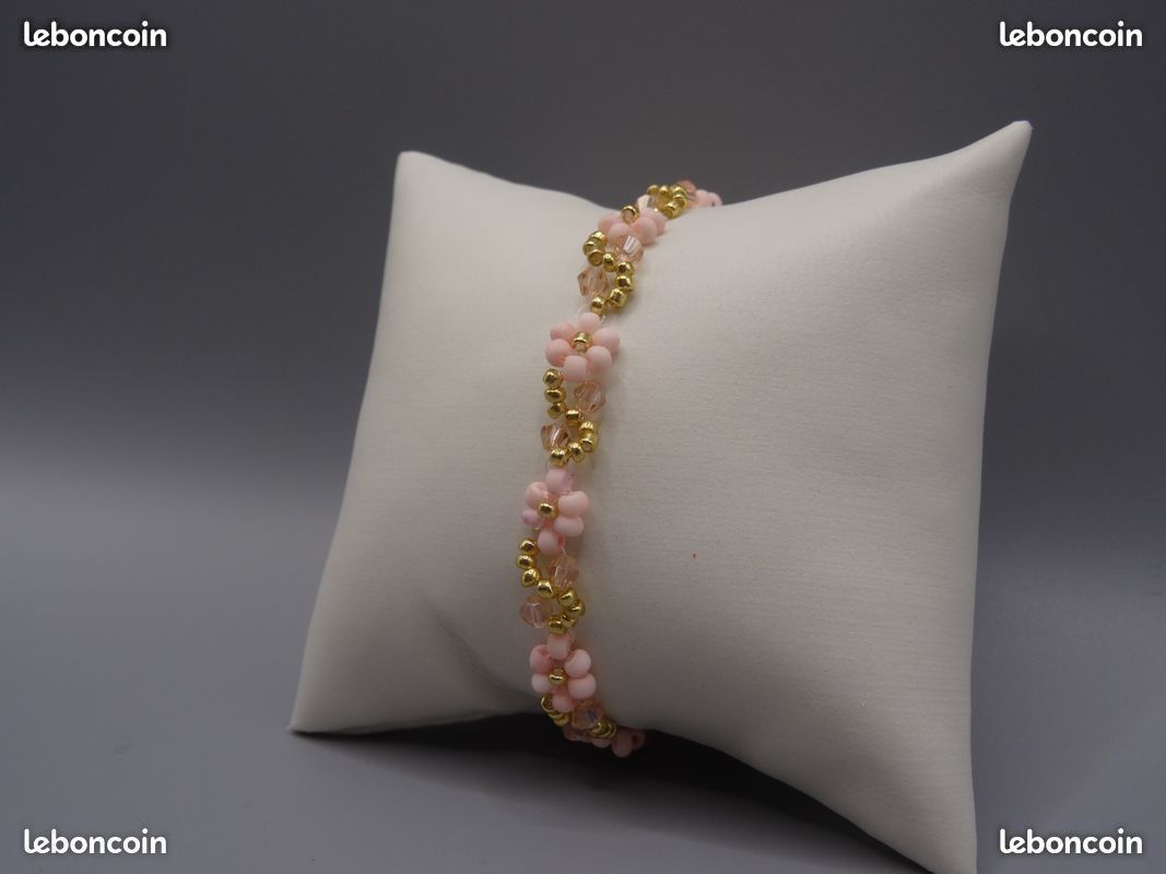 Bracelet Doré LR - Mousqueton, Métal, Très Bon état | Occasion Mais Beau