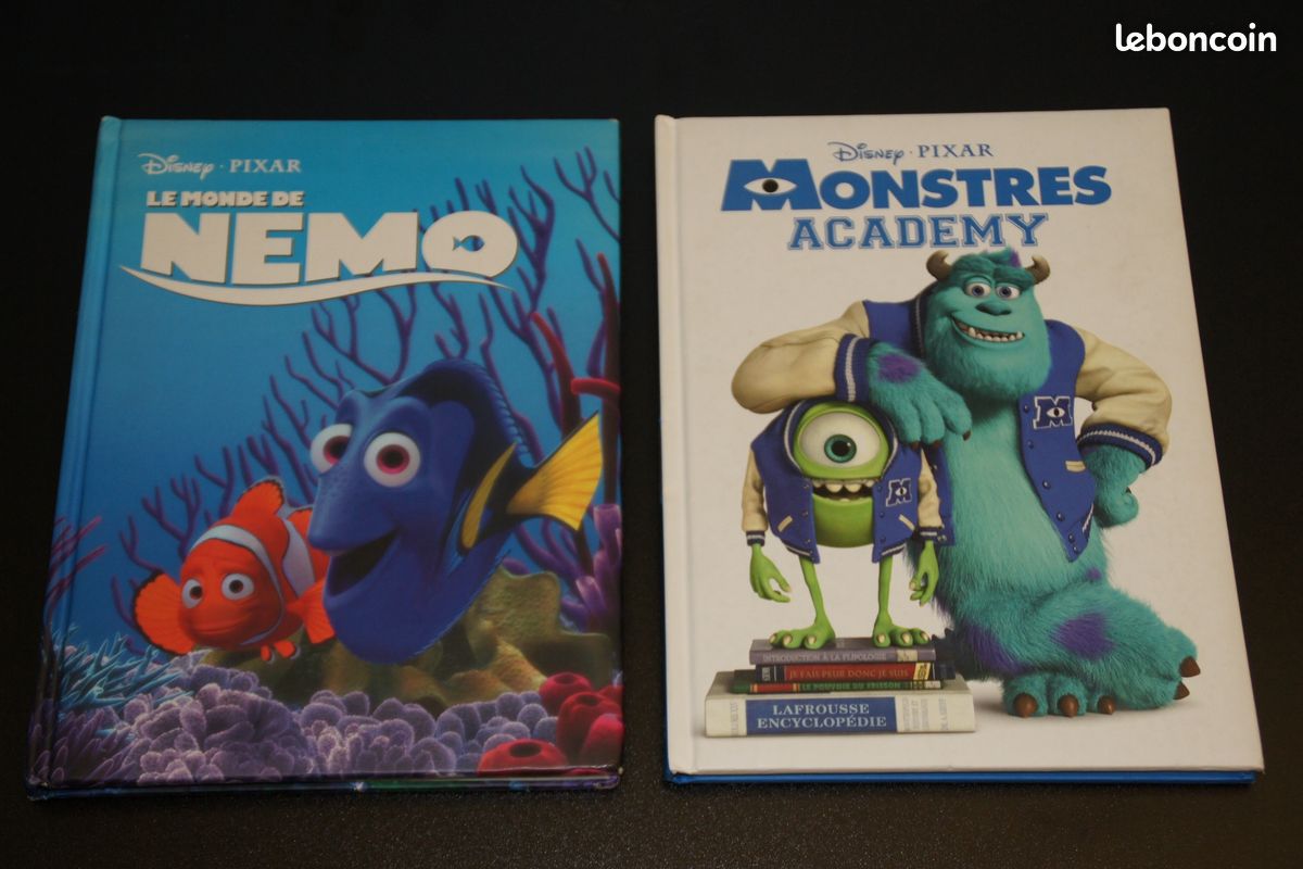 LOT Livres Disney Monstres Academy / Némo (image 1)