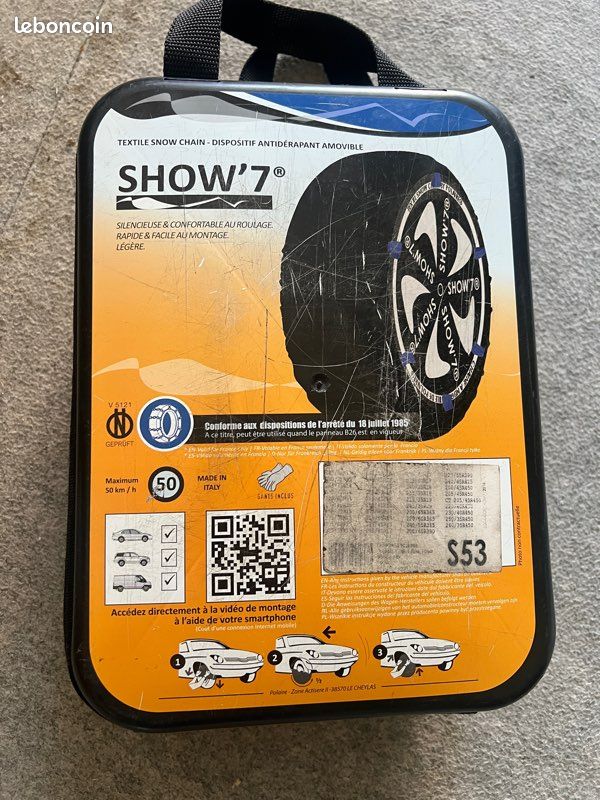 Chaînes Neige Show S53 Chaussettes à Neige Polaire SHOW' S53