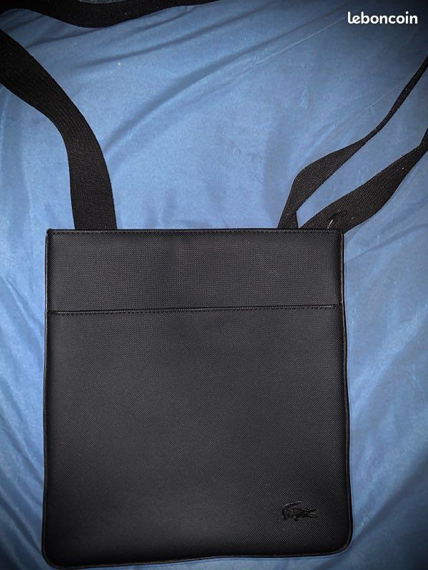 Sacoche Lacoste Bandoulière Noir (image 1)