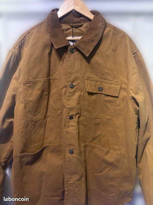 Veste fourrée pour homme à rayures Massana