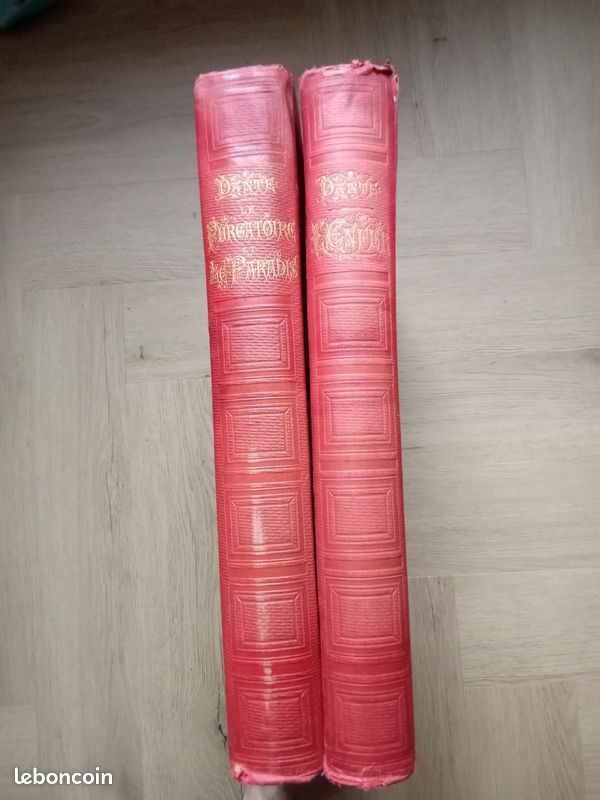 L Enfer, Le Purgatoire et Le Paradis (2 tomes). Avec les dessins de Gustave Doré. Traduction française de Pier Angelo Fiorentino, accompagnée du texte italien (image 3)