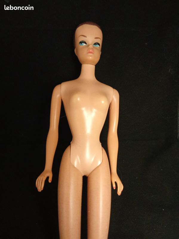 Barbie Mattel Vintage - Poupée Mannequin Midge Des Années 60 - Avec Accessoires