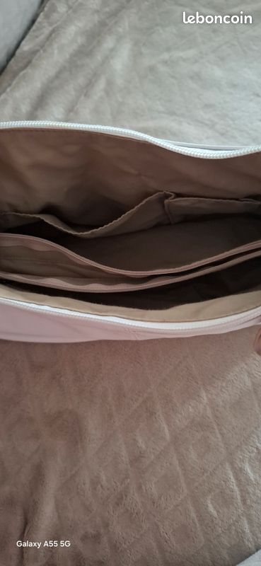 Sac a main blanc tout cuir Kerensse TBE (image 6)