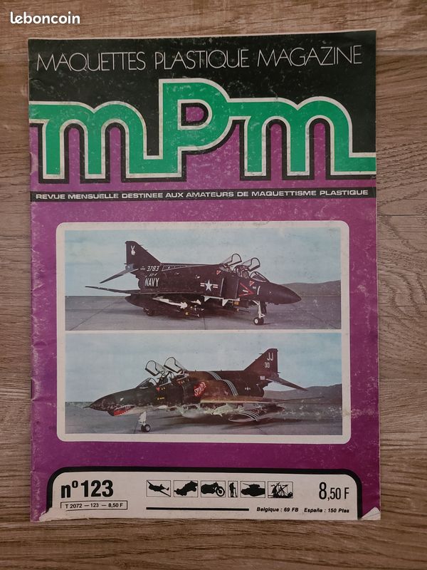 Revue Modèle Magazine N°489 Avec Plan Mini Horten / Concept 60 - Occasion, Couverture Abîmée
