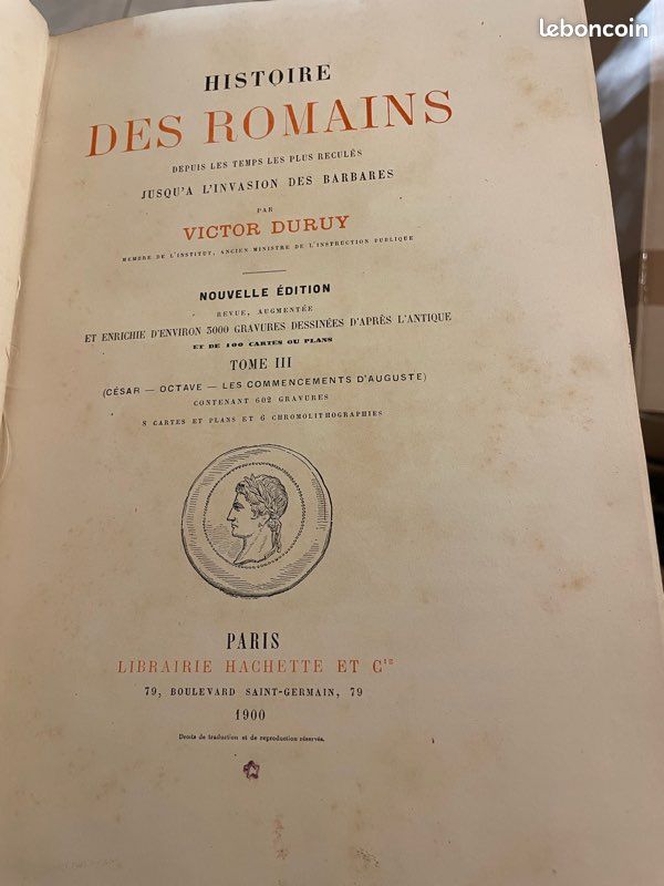 L’histoire des Romains de Victor Duruy (image 3)