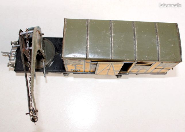 Jouet ancien vintage en acier grue - Jeux & Jouets