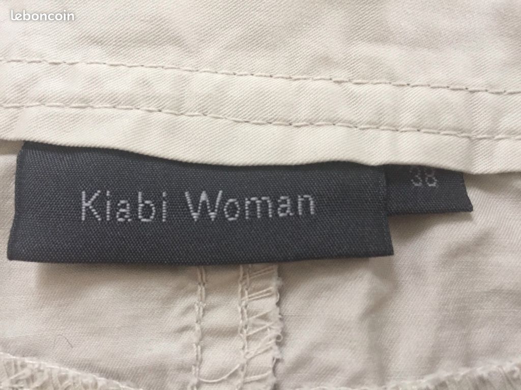 Jupe évasée beige - Kiabi - Taille 38 (image 5)