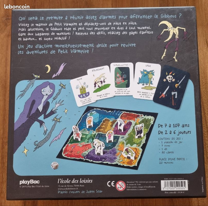 Jeu "La maison hantée de petit vampire" (image 4)