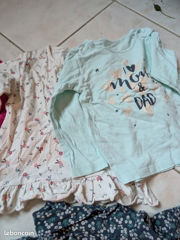 Gros lot vêtements fille 2 ans (image 13)