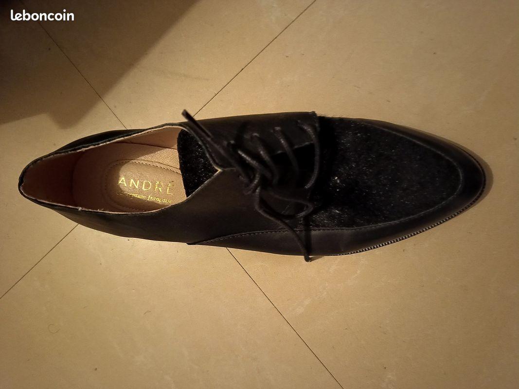 👞Chaussures Derby noir femme🖤 (image 2)