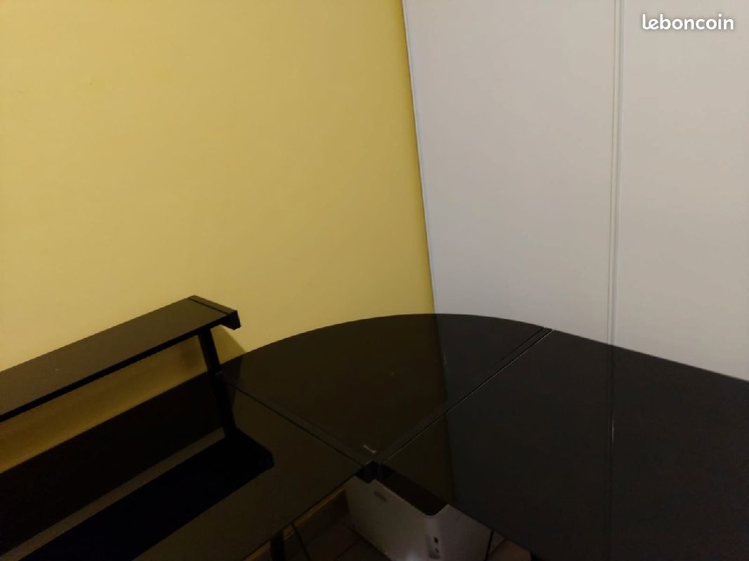 Bureau en verre 2 places (image 4)