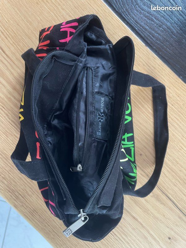 SAC SHOPPING ROBIN RUTH à ZIP MODÈLE VENEZIA PARFAIT ÉTAT (image 7)