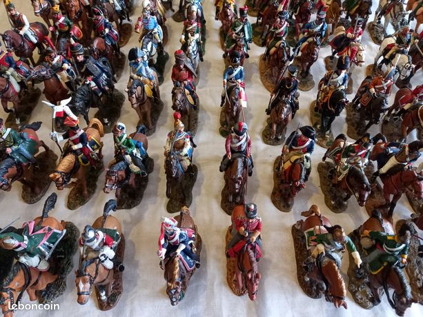 Lot De 8 Soldats En Plomb DELPRADO - Occasion Très Bon état