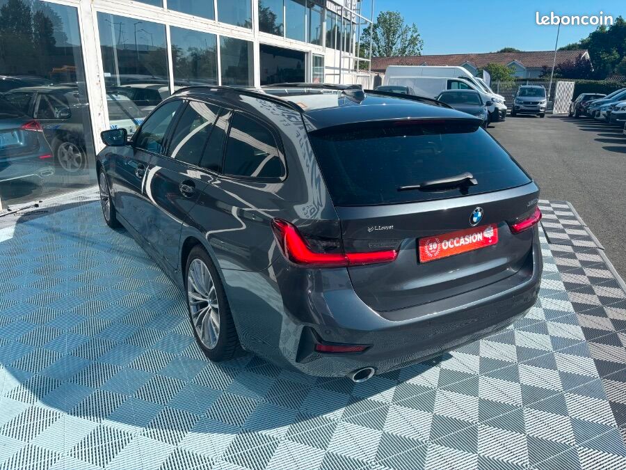 BMW Série 3 Touring (G20) 320DA 163 BVA8 PACK Sièges Sport TOE JA18 Hifi Key Less 1ère Main (image 11)