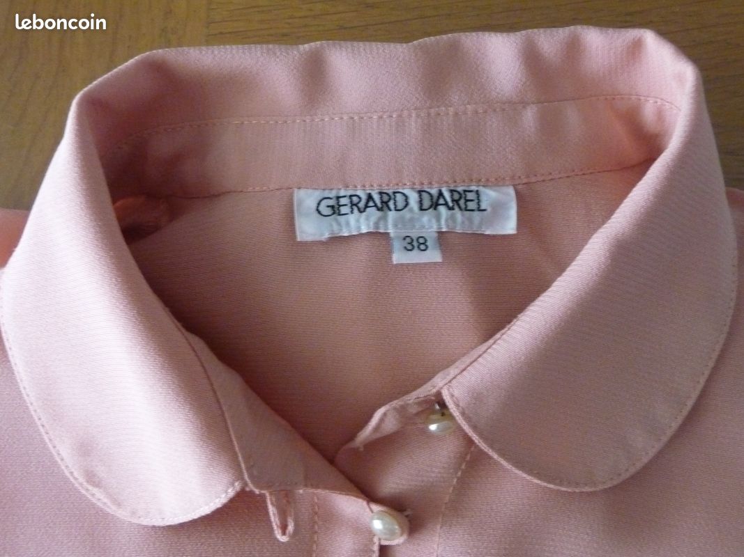 Haut Femme Gérard Darel Marron - Taille 38 - Occasion Excellent état