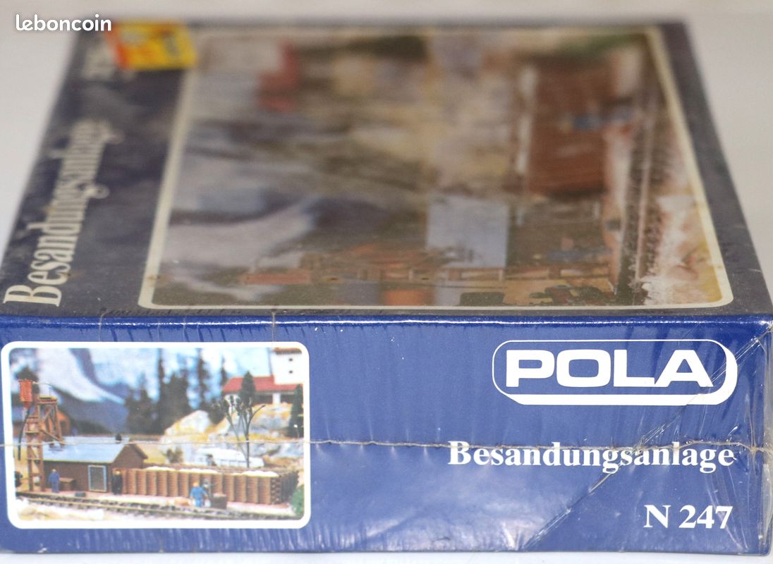 Maquette POLA Scierie N°241 – Bâtiment à Monter Pour Train électrique, HO (?)