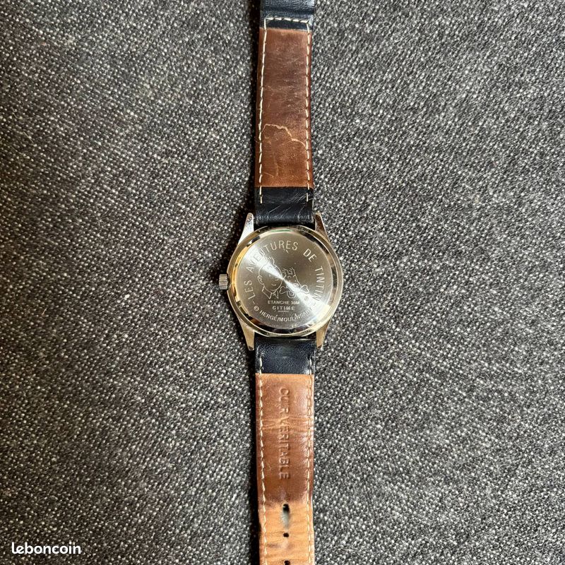 Montre Collector Tintin "L'Oreille Cassée" - Hergé & Citime - Coffret 1994