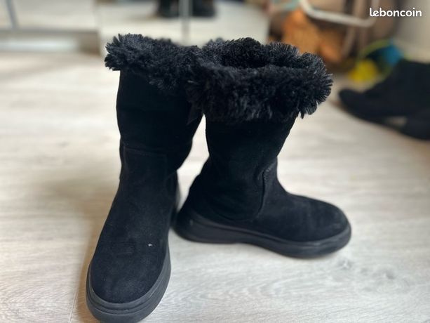 Bottes Enfant Catimini En Cuir - Occasion Très Bon état - Pointure à Vérifier