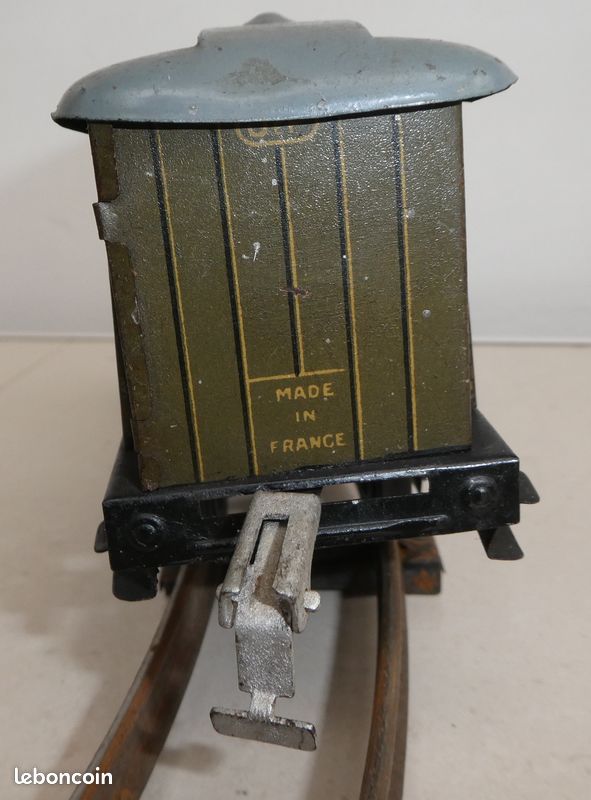 Petite gare lithographiée CR Vintage 1930 DIORAMA P60 - Modélisme
