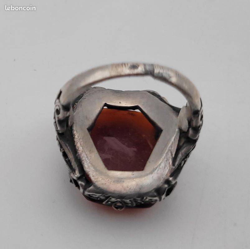 Bagues solitaires Argent Oxyde de Zirconium Ronde 4 griffes Rose 925/1000 - 50660084968R40 • Histoire d'Or