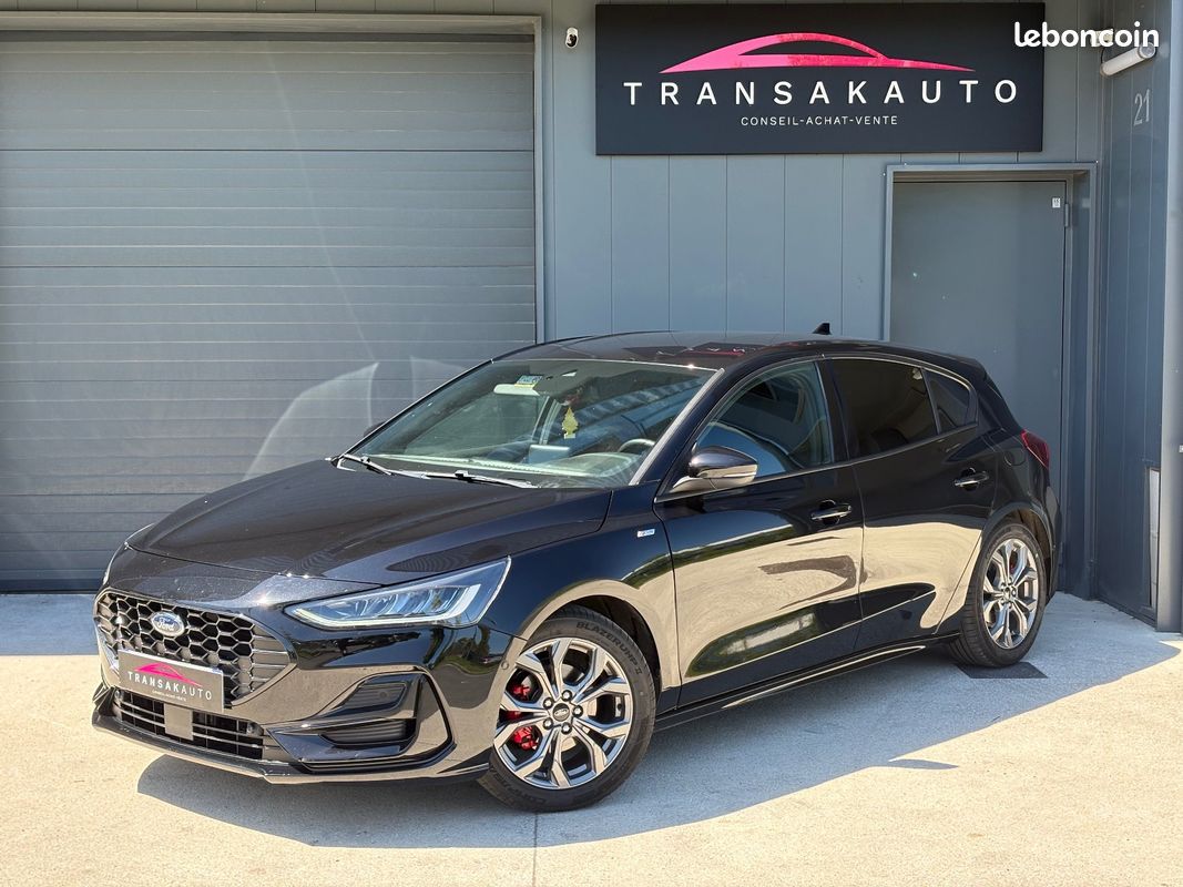 FORD FOCUS 1.0 Flexifuel 125 SS mHEV ST-Line Design / Park Assist / Caméras de recul / Sièges Chauffant / App (image 1)