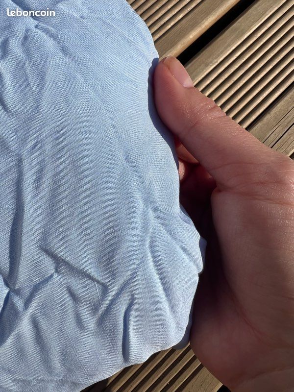 Tissu viscose blue / Saint Pierre (image 2)