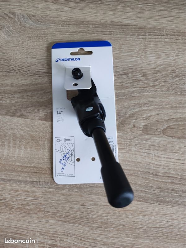 Béquille Latérale Pour Vélo Enfant 14 Pouces - Support Stable Pour BTWIN
