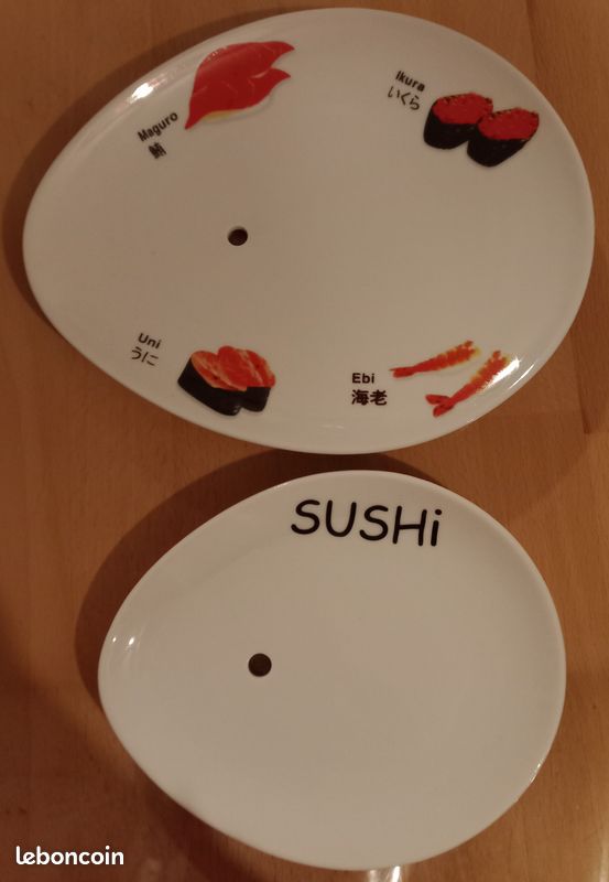 Assiettes ou présentoirs à sushi (image 1)
