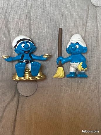 Schleich – Figurine Schtroumpf Moussaillon – Balai Pirate – Dès 3 Ans