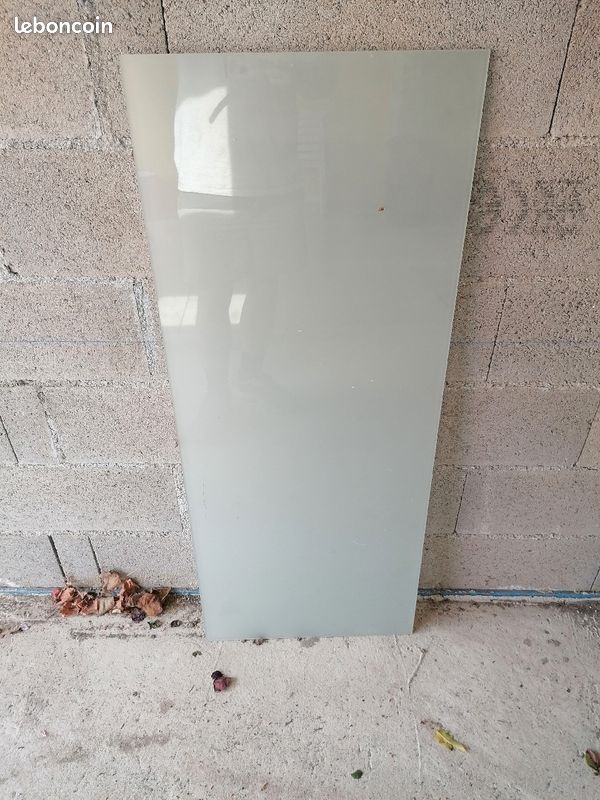 Vitre verre trempé opaque (image 1)