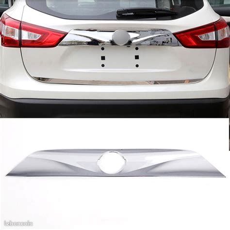 Protection Seuil De Coffre Pour Nissan Qashqai 3 J12 (2021+) - Chrome, Acier Inoxydable 0.7 Mm, Adhésif 3M, Ajustement Parfait
