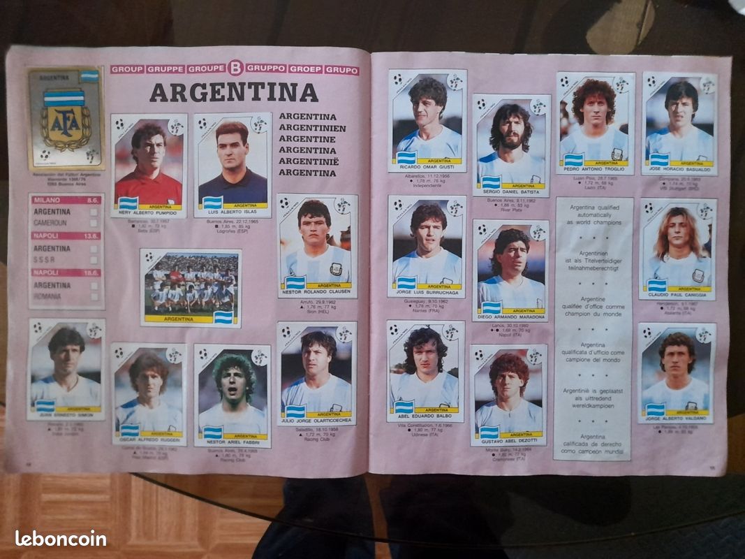 Album Panini Collector Italia 90 Complet - Coupe Du Monde 1990, Occasion