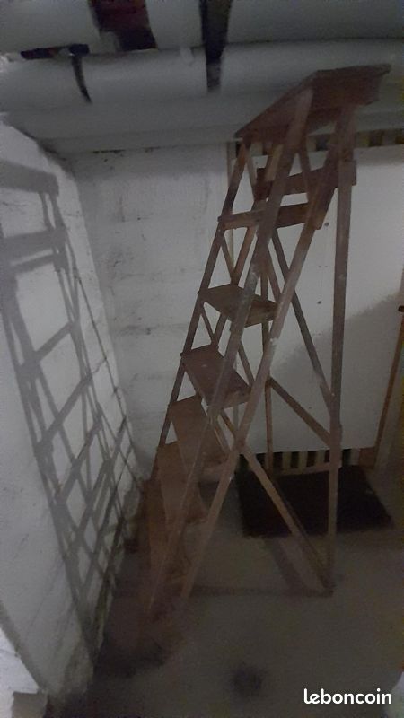 échelle en bois ancienne (image 2)