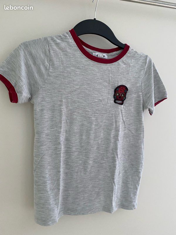 Tee shirt manches courtes de marque Jennyfer en taille S Tbe (image 2)