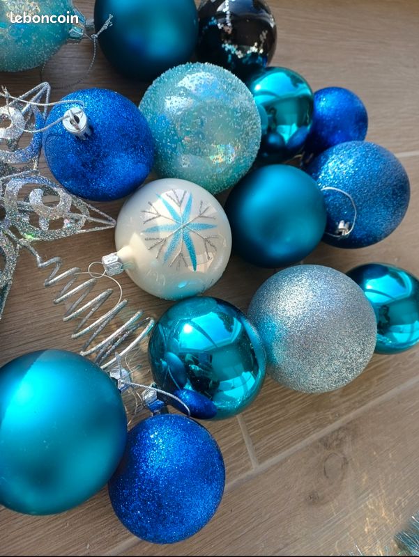 SUPER LOT Décorations De Noël Boules Guirlandes Déco Crochet  D De Noel Boules Guirlandes Deco Crochet 1304693686