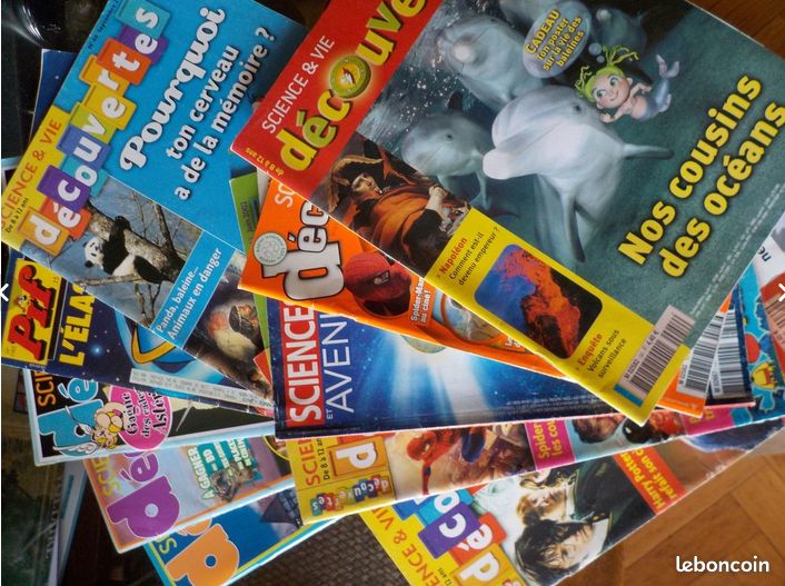 Magazines enfants/Ados : Wapiti, Sciences & Vie Jr - Maximum.. (image 8)