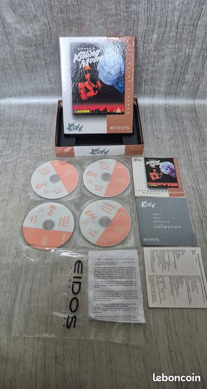 Jeu PC Under A Killing Moon - Édition Big Box Kixx En Très Bon état (boîte, Manuel)